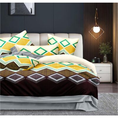 Glaze Geometric Glow Bedsheet Set