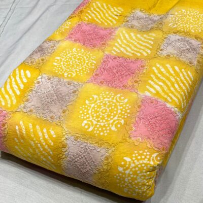 Digital Discharge Embroidery Fabric Collection