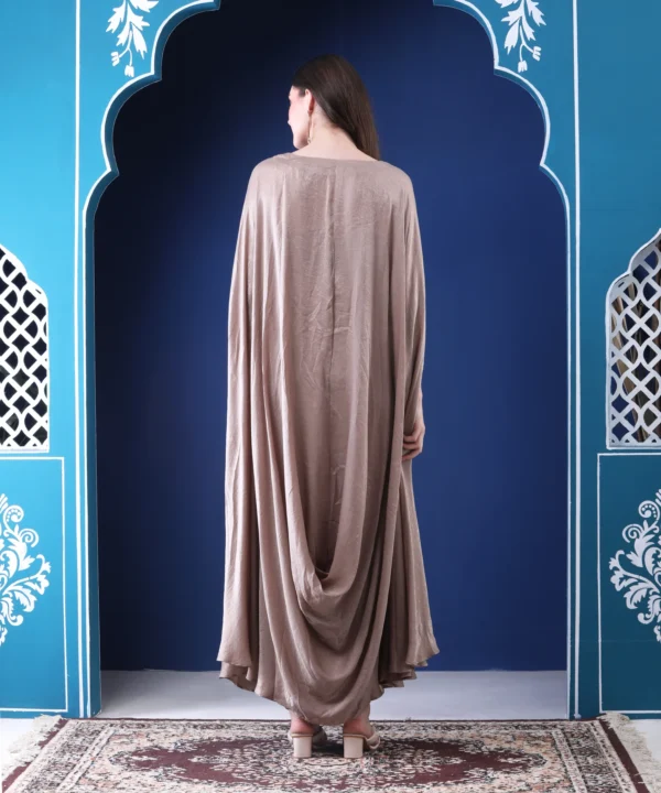 Chiku Kaftan Dress with Hand Embroidered - Image 7