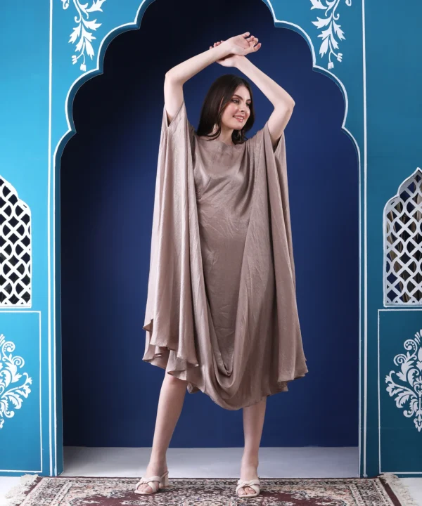 Chiku Kaftan Dress with Hand Embroidered - Image 3