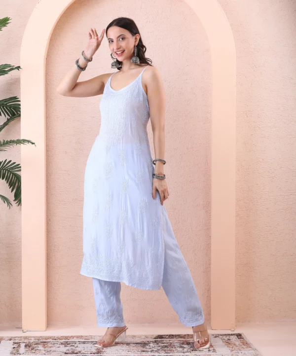 Kurta Set in Powder Blue