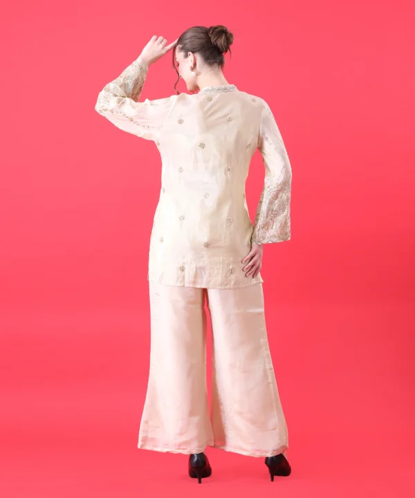 Three Piece Co-ord Set with Hand Embroidered - Image 5